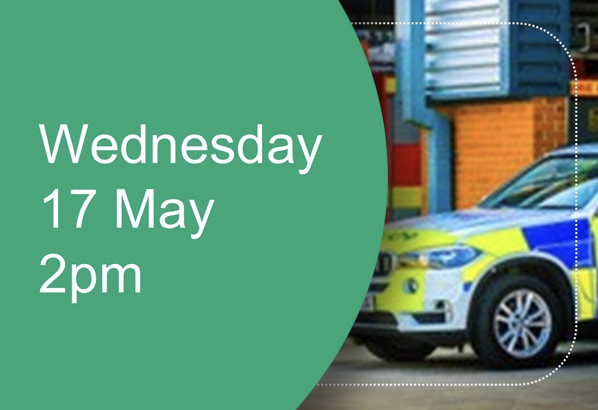 StaffsPFCC's tweet photo. 🎥 Watch live from 2pm tomorrow as Commissioner @benadams4staffs talks to @StaffsPoliceCC Chris Noble about @StaffsPolice’s performance against the priorities in his Police &amp; Crime Plan.

Follow the Public Performance Meeting in full here: https://t.co/oFFjxWMhHK https://t.co/AkSzjR9gaS