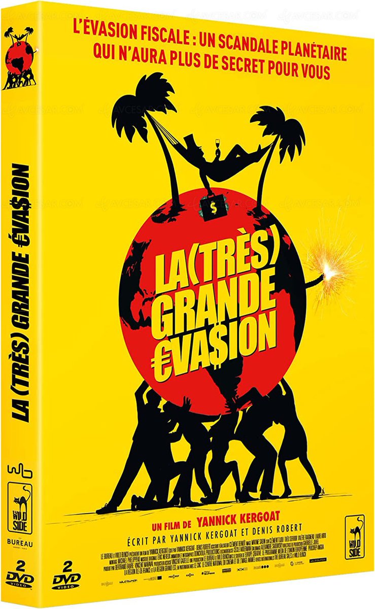 Avcesar's tweet photo. La (très) grande évasion : Denis Robert et Yannick Kergoat Vs la fraude fiscale #DenisRobert #YannickKergoat #Clearstream @wildsidecats #DVD @YnnckK @Denis_Robert_ #EvaJoly #GabrielZucman https://t.co/NEtzECk11v https://t.co/YBeJfEHGXK