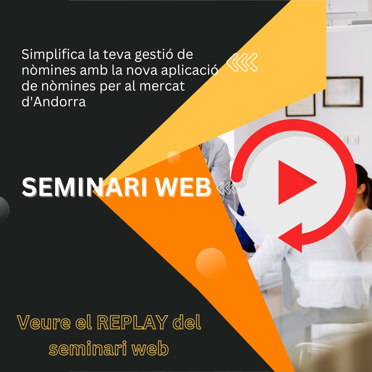 andorsoft's tweet photo. El passat 11 de maig vam tenir l'oportunitat de presentar-vos en directe la nostra innovadora aplicació de nòmines, dissenyada i concebuda específicament per al mercat d'Andorra. Si no vau poder assistir o si voleu reviure els moments clau, estem #ACN

https://t.co/MXUc3rZD5r https://t.co/unRm7tDLOu