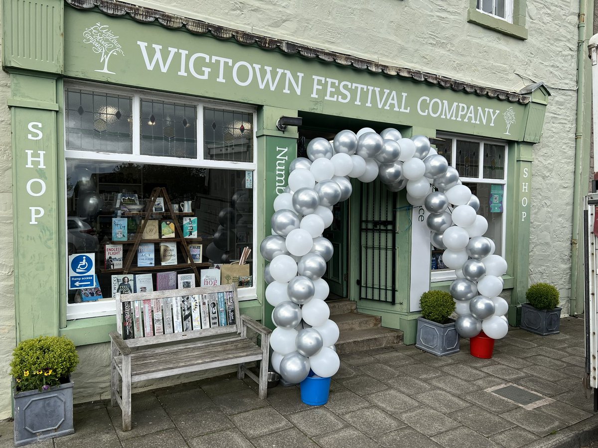 Today Wigtown celebrates its 25th year as Scotland’s Book Town.