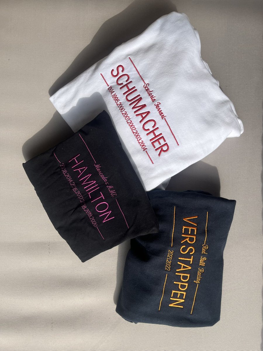 _chiclane's tweet photo. The Legends Collection 💽

HAMILTON 

Hoodie: R600 
Sweater: R550
T-shirt: R300

All items are Unisex 
Sizing Charts can be found in our highlights!

DM to order 🏎️ https://t.co/DIRHbY1lDN