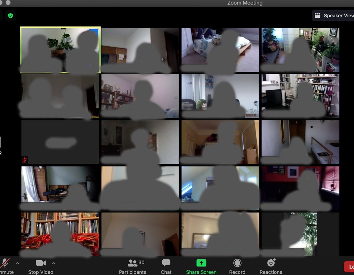 tomorrow 1pm speaking at Databites hosted by the great <a href="/JaneABirkin/">Jane Birkin</a> and <a href="/vanissa/">✨dr vanissa wanick</a> at <a href="/unisoton_wsa/">Winchester School of Art</a>
on my text "Things in the background: the labour of being seen and video conferencing as affective infrastructure" (coming out soon-ish) - DM for link!