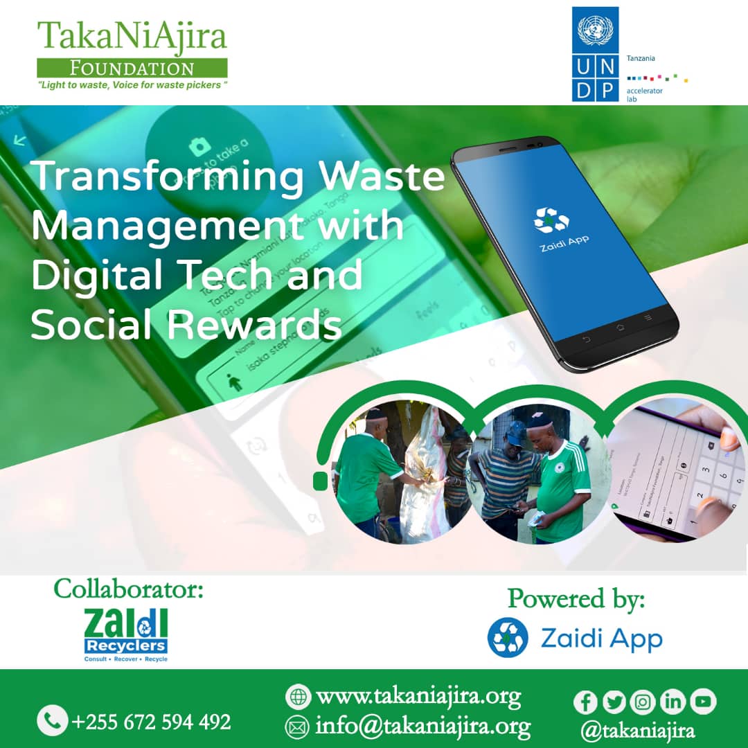 💡Innovation in action! Our mobile app enables informal waste pickers in Tanga City to build credit by collecting solid waste. It's a game-changer for waste management and financial inclusion. @Thomas_unicef #GreenShark  #ForPeopleForPlanet #ClimateChange #ZaidiApp #WastePickers