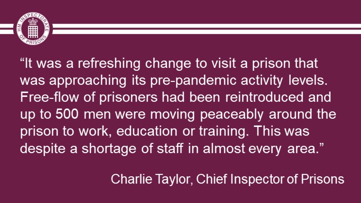 HMI Prisons (@hmiprisonsnews) on Twitter photo 