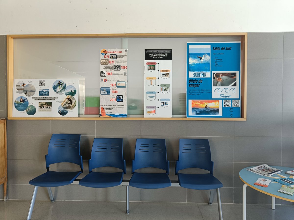 El CEO se va a surfear después de haber realizado un proyecto en el que han colaborado varias materias entre ellas biología, educación física e inglés