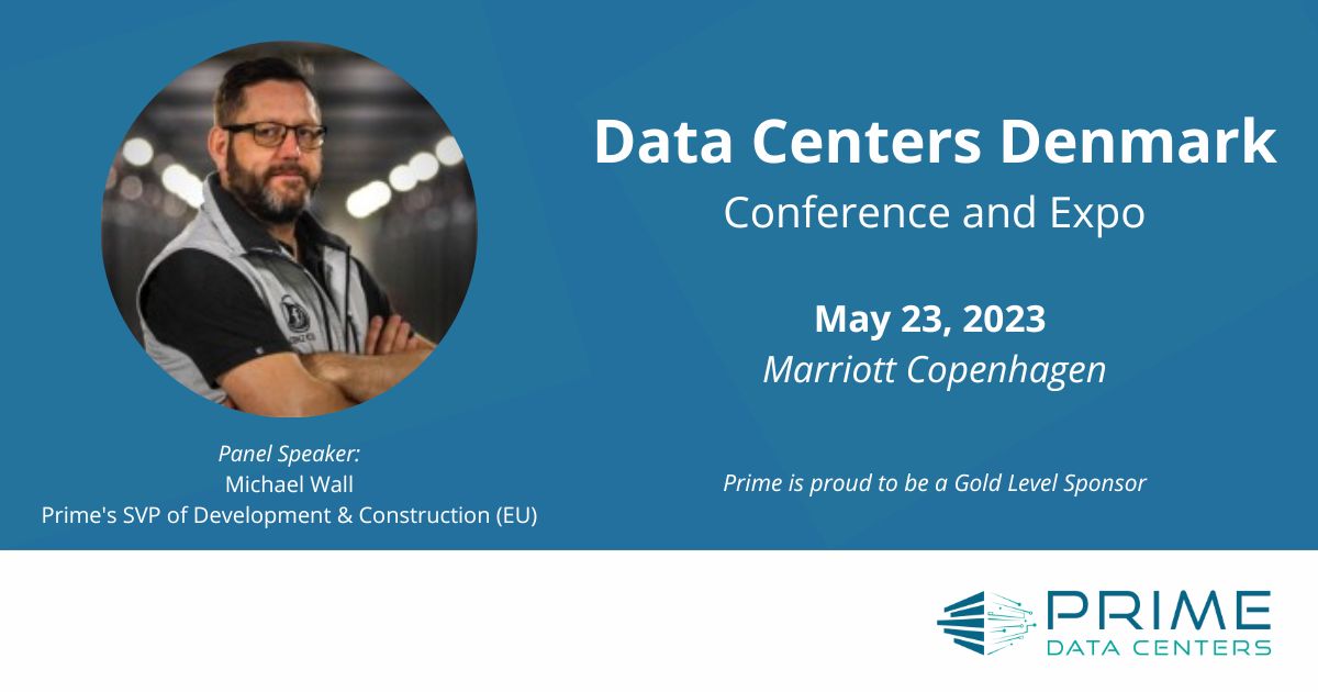 Prime Data Centers (@primedatacentrs) on Twitter photo Prime is a proud gold-level sponsor for the upcoming Data Centers Denmark on 5/23.
Come hear from our SVP of Development & Construction (EU), Michael Wall, speak on the panel, "Data center heat reuse – the Sæby project case" with <a href="/TrineSaaby/">Trine Saaby</a>
More: datacentersdenmark.com Prime is a proud gold-level sponsor for the upcoming Data Centers Denmark on 5/23.
Come hear from our SVP of Development & Construction (EU), Michael Wall, speak on the panel, "Data center heat reuse – the Sæby project case" with <a href="/TrineSaaby/">Trine Saaby</a>
More: datacentersdenmark.com
