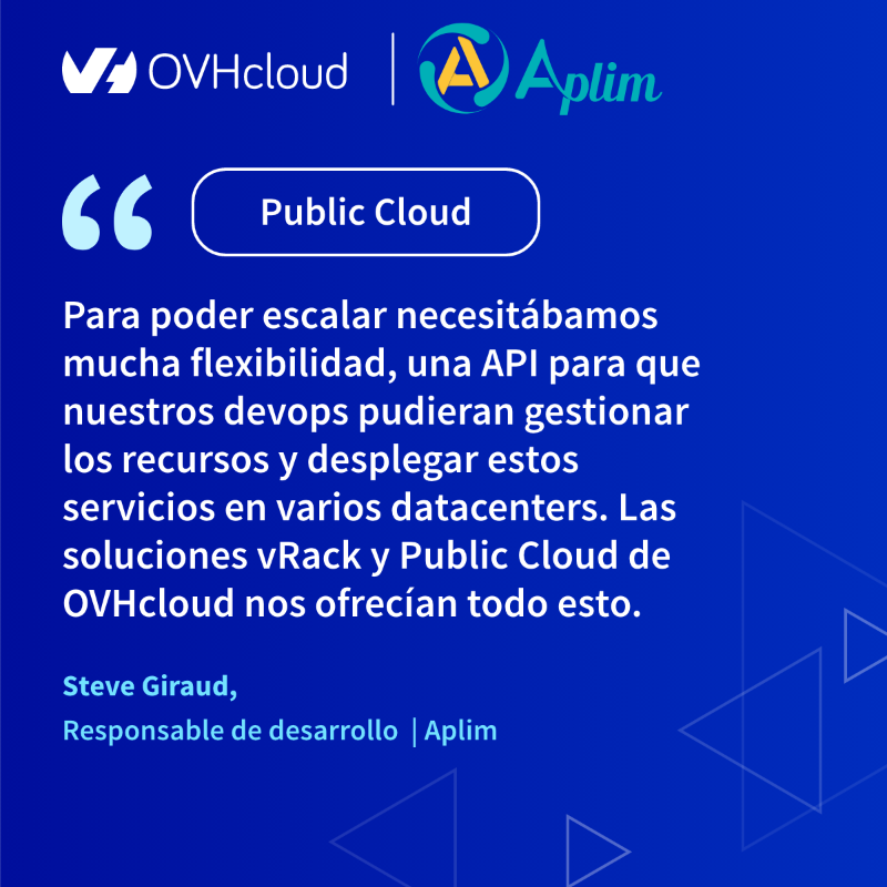 ovhcloud_latam's tweet photo. 📖 #CustomerStory | #Aplim, el proveedor de software de gestión para centros escolares, nos explica cómo consiguió anticipar los picos de carga provocados por la continuidad de las clases online, gracias a su infraestructura híbrida. 🎓
#CasoDeÉxito #Cloud