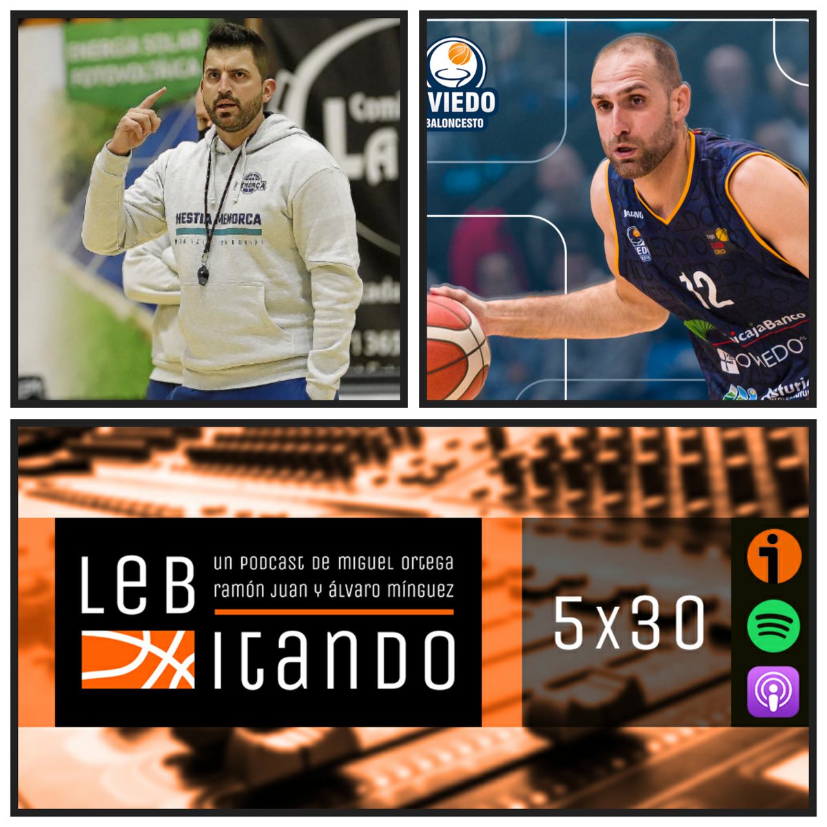 LEBitando's tweet image. YA DISPONIBLE #LEBitando 5x30

ENTREVISTAS:
➡️ Óliver Arteaga (@oviedocb)
➡️ Javier Zamora (@BasquetMenorca)

⬇️⬇️
go.ivoox.com/rf/108263114