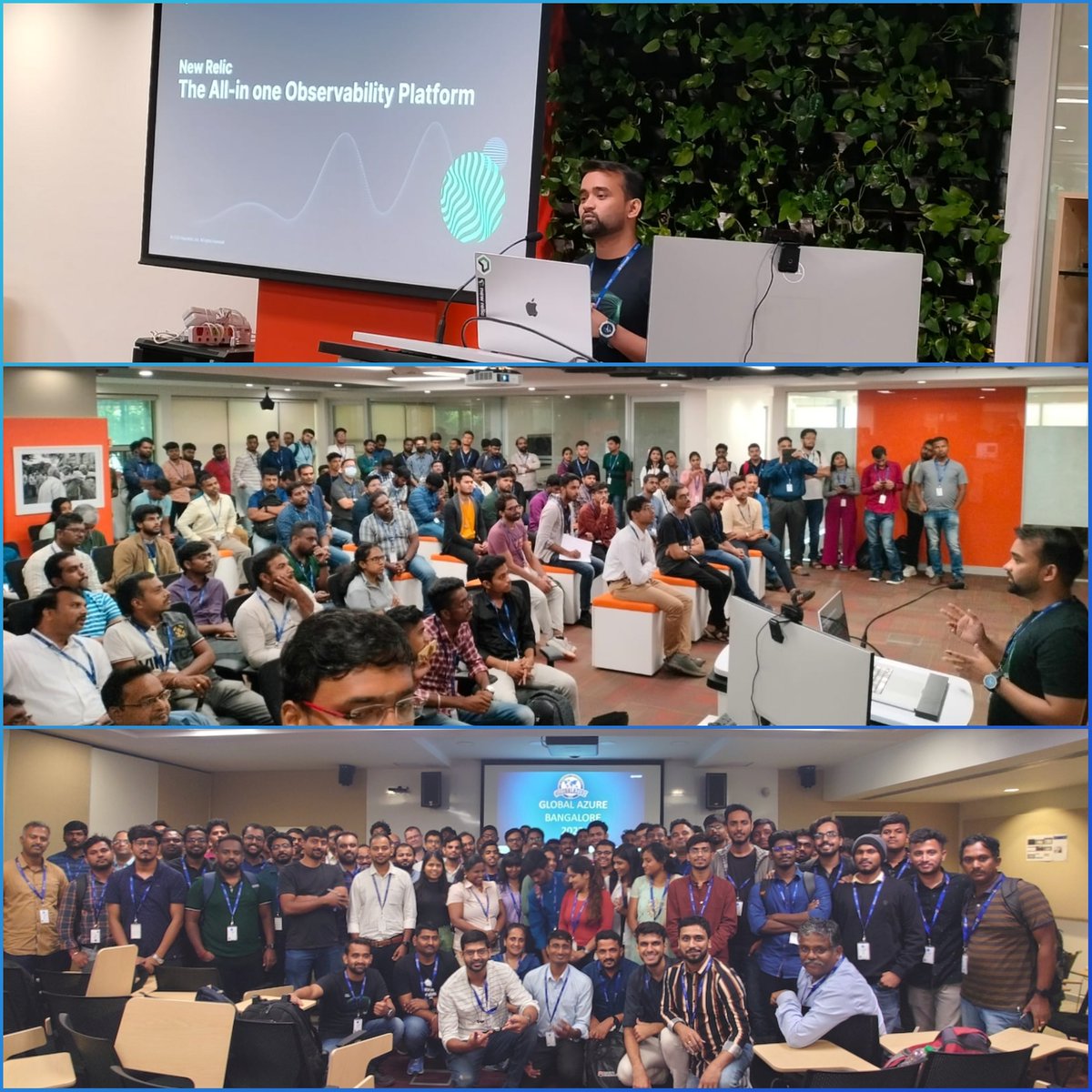 It was an incredible experience speaking at #globalazure2023 in front of one of the most enthusiastic crowds @MSFTResearch, #Bangalore

#newrelic #microsoft #globalazure2023 #may2023 #community #bangalore #india