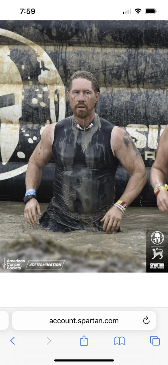 JamesPeavy20's tweet photo. Lol I don’t look happy. #spartan #dunkwall https://t.co/J8mxIi8xu7