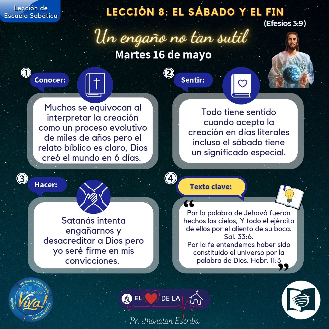 Resumen de la #LeccióndeEscuelaSabática para hoy 🙏🏻📖 #PrimeroDios #adventistasdelseptimodia #EscuelaSabática #iasd #iasdsudamerica #ASolasConDios #rbhw #ReavivadosPorSuPalabra #Adventistas #ADVENTISTA7DIA #biblia #JesusTeAma #LESAdv #sabadofeliz