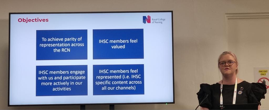 DThiruchelvam's tweet photo. #RCN23
@ClaireLSutton shares the @theRCN ambition to listen to nurses within the independent health and social care #IHSC.
Half @theRCN membership is within the independent sector.
This is a great step forward https://t.co/Slq21QuLvn