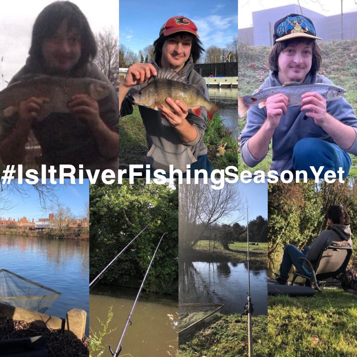 100GWFishing's tweet photo. Is It River Fishing Season Yet?! #100gwfishing #anglinglife #anglingislife #angling #IsItRiverFishingSeasonYet #riverfishing #riverangler #feederfishing #barbelfishing #perchfishing #chubfishing #rivercarpfishinguk https://t.co/LkOOjbs9yy