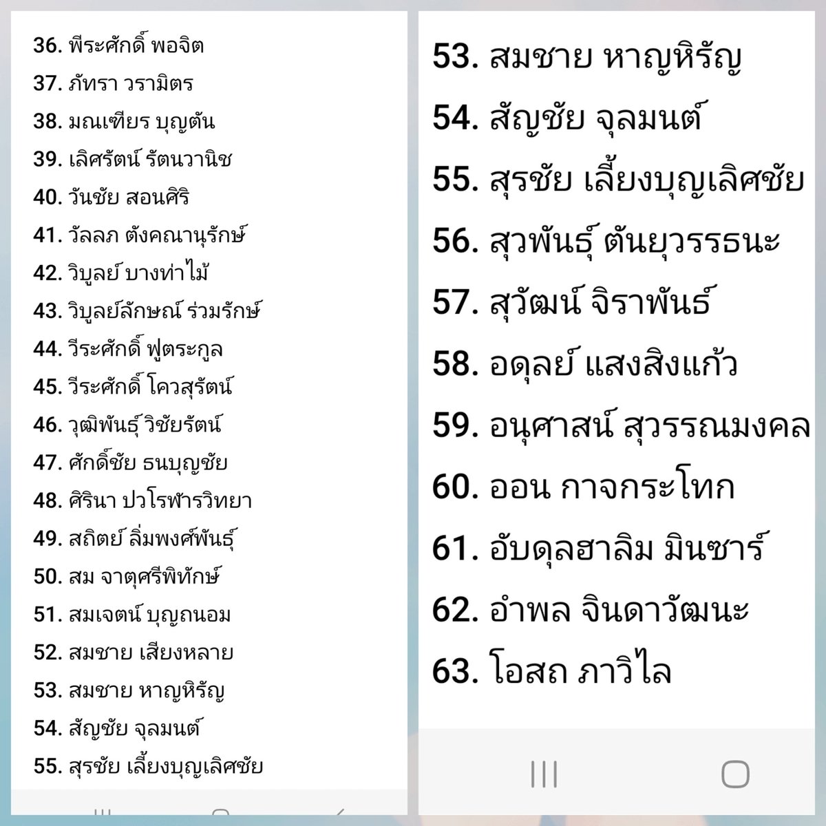 AmaratJeab's tweet photo. รายชื่อ 64 สว.ที่เคยโหวตสนับสนุนการยกเลิกมาตรา 272 
ให้อำนาจสว.เลือกนายกฯ

#ทิมพิธา
#รัฐบาลก้าวไกล https://t.co/NqTqEGvEgc