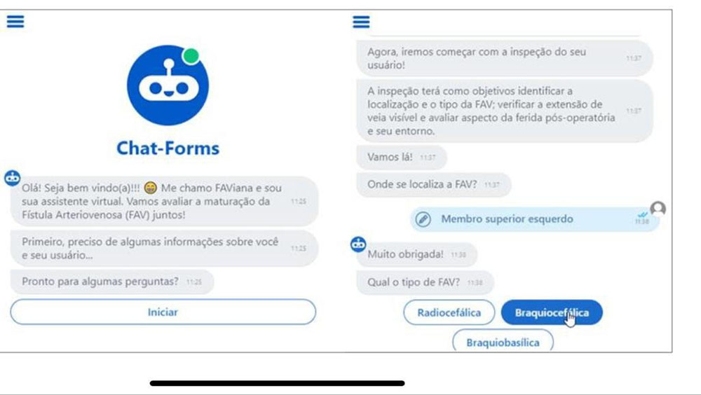 RedeSciELO's tweet photo. Chatbot auxilia enfermeiros na avaliação da fístula arteriovenosa em pacientes de hemodiálise #Enfermagem #FistulaArteriovenosa #Chatbot #EEAN #UFRJ
Leia o press release da @ActaPaulEnferm em: https://t.co/EgiacIGKDy https://t.co/E8Xp5vgWuv