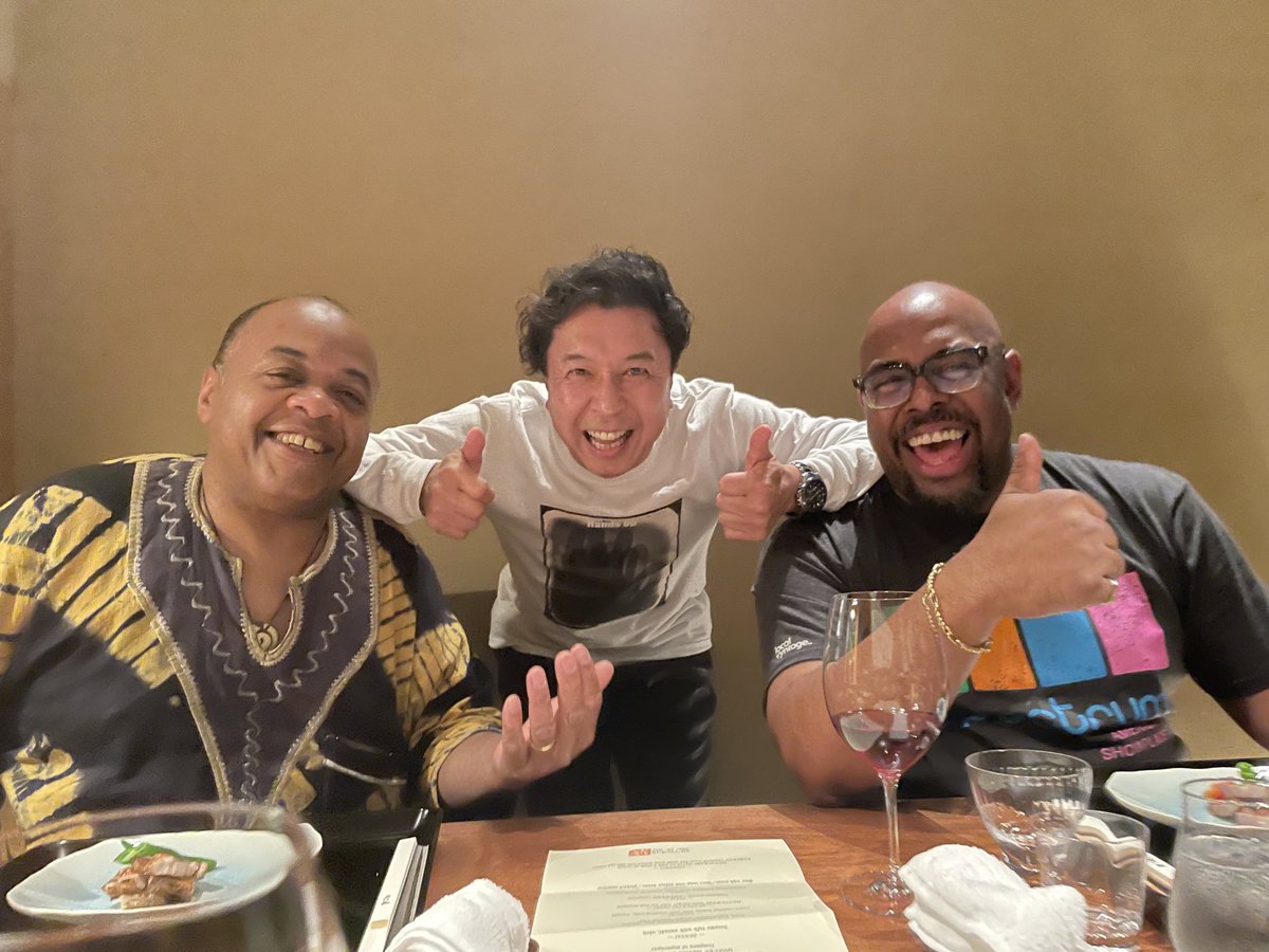 I waited this for 10 years!!
My brother Branford is on his way to Tokyo now. 

We’ll swing hard this week, starting tomorrow at Suntory Hall. 

hirasaoffice06.com/concerts/view/…

#jeffwatts, #christianMcbride