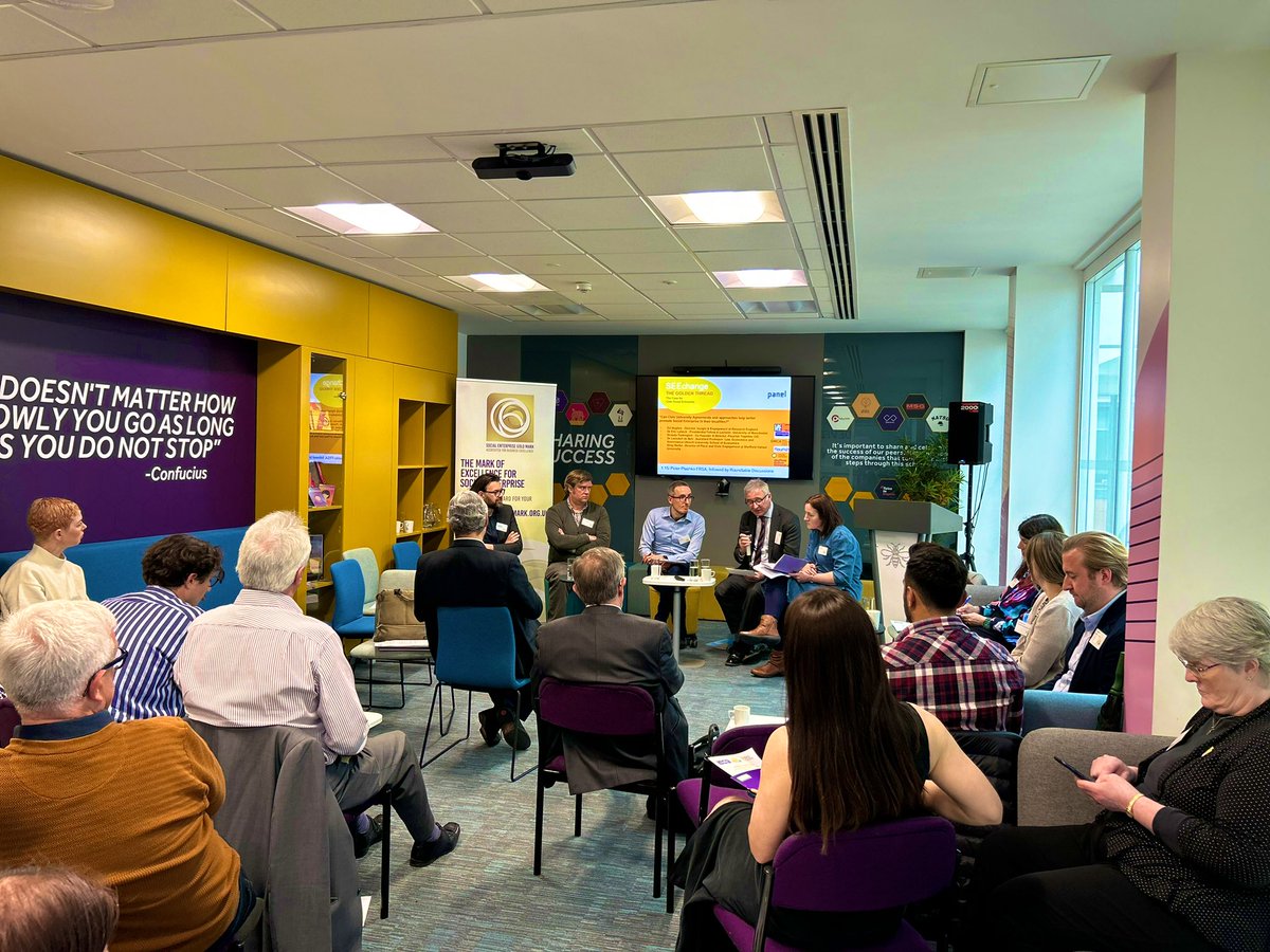 Our panel session this afternoon - Can #civicuniversity agreements & approaches help better promote #socialenterprise in their localities @PeterPtashko @CambioCulture @edhughes71 @Nickala5 @ResEngland @gregburkesheff @EricRoyalLybeck @edhughes71 @civicuniversity @FlourishCIC