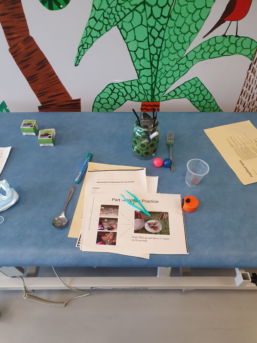 Great in-service teaching for the team, disseminating ideas for arm rehabilitation following from the amazing <a href="/stroke_ed/">StrokeEd</a> training. So many good resources and ideas! 
#ULrehab #therapies #rehablegends #AHP
<a href="/ouh_therapies/">OUH Therapies</a>