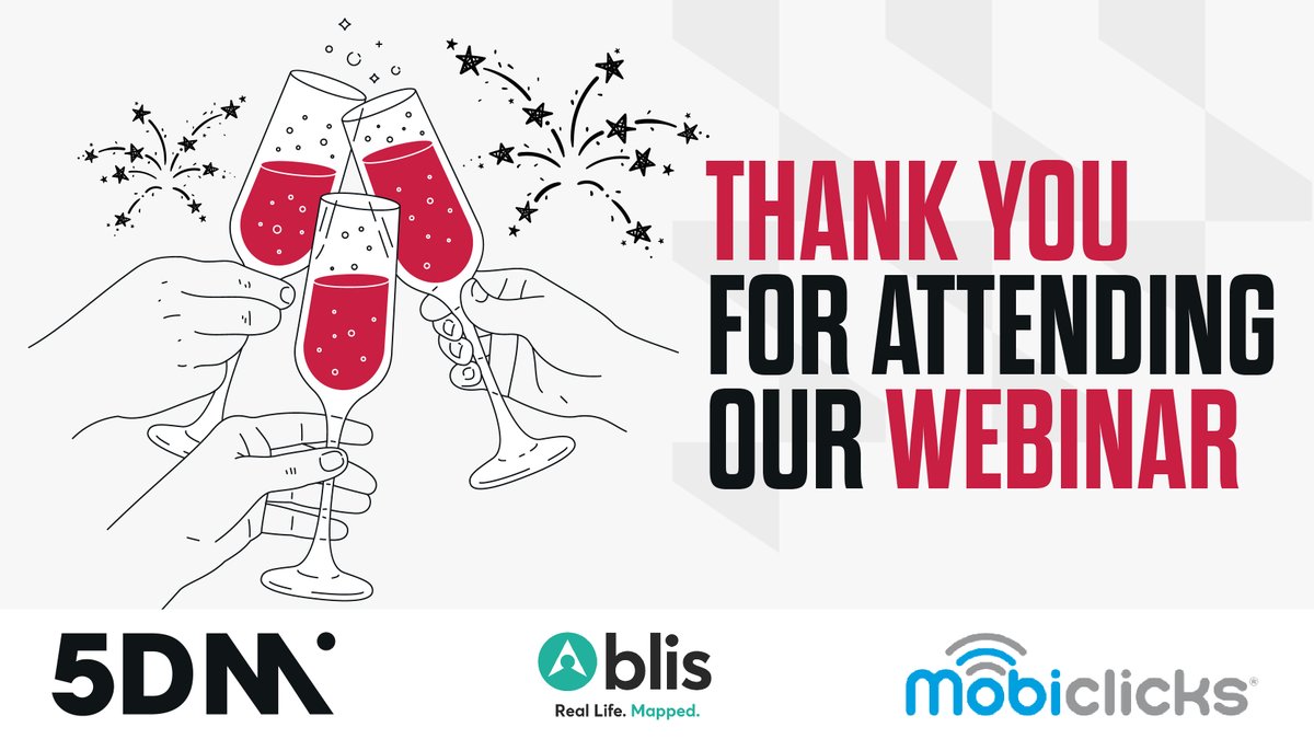 Thank you for joining our webinar on location data-driven marketing! We extend our heartfelt gratitude to all the attendees who made it a truly engaging and insightful session. Your active participation and valuable contributions made the event a success. #LocationDataMarketing