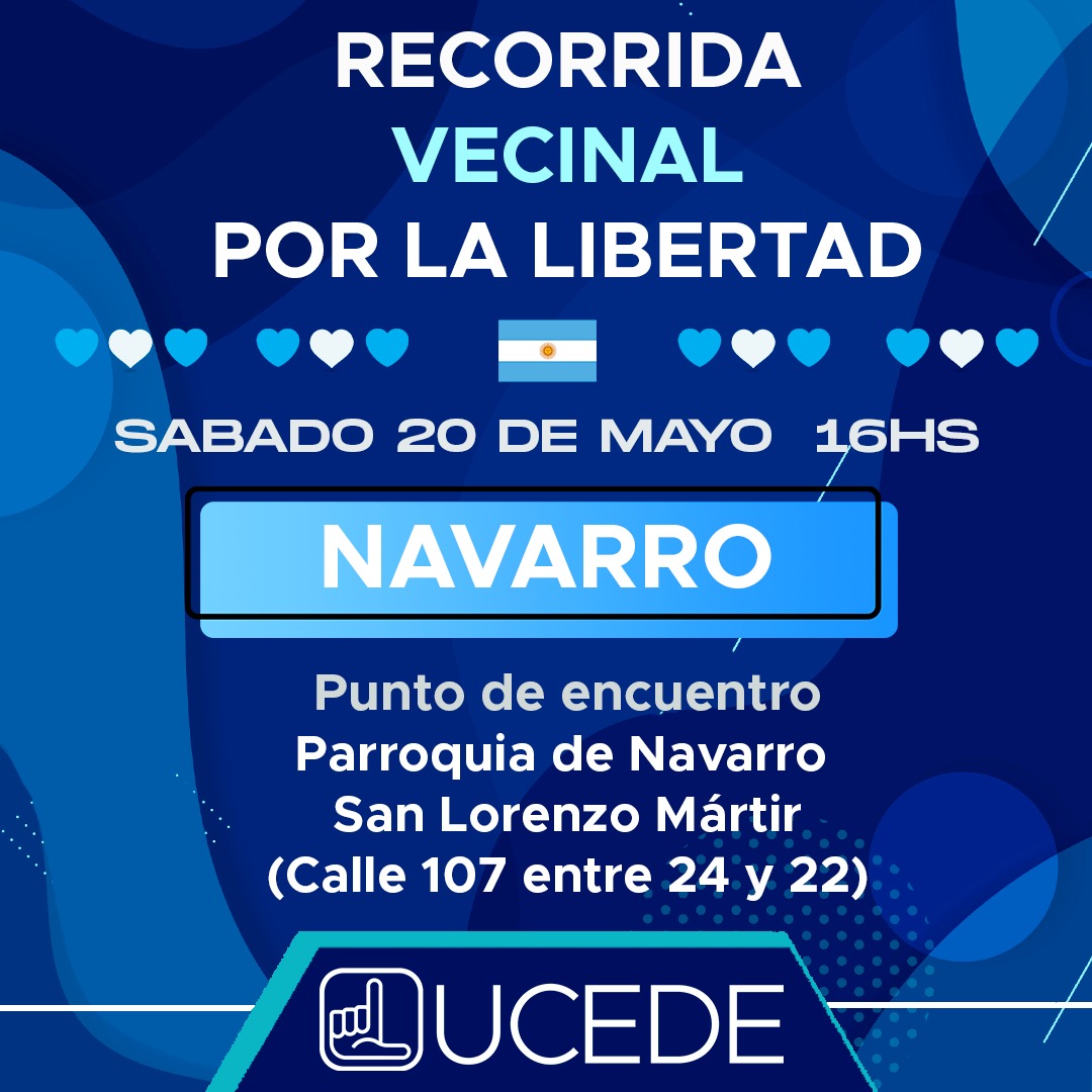cesarciallella1's tweet photo. ¡LA LIBERTAD SIGUE AVANZANDO! 🇦🇷💙👆

😃Nos vemos en Navarro este sábado. 

#libertad #libertarios #liberales #buenosaires #argentina https://t.co/CwBjeBwqz8