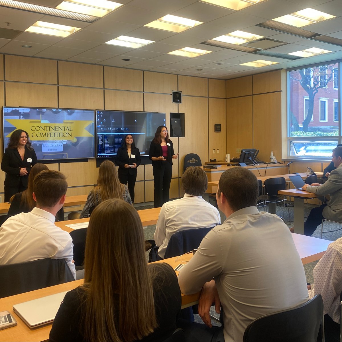 During the academic year, the #UAkronBusiness partnered with Continental to offer an in-house business case competition, one of many ways our students #ExperienceBusiness.

We're thankful to Continental and many others who continuously invest in our students 👏🦘