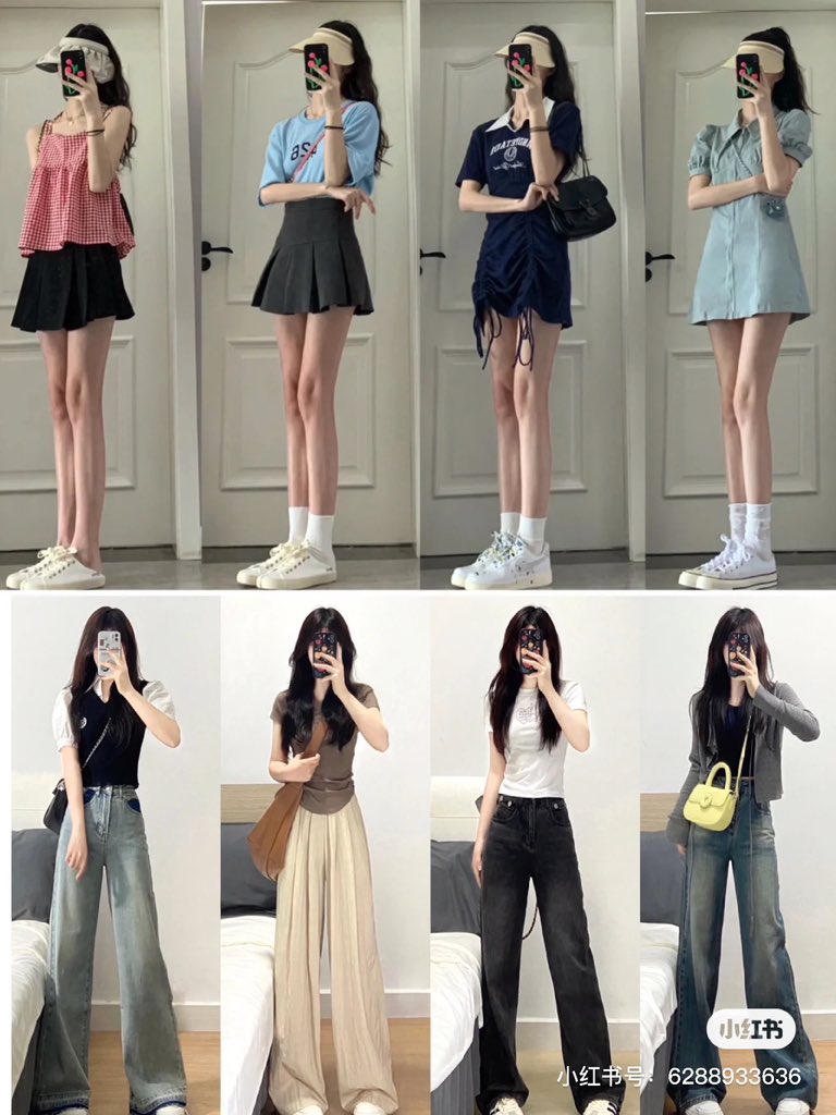 hongmeinu_china's tweet photo. いよいよ夏が始まる☀️
今年の『Summer look book』👗💞🌻

じんわり暖かくなってきて半袖を着始めた方も多いはず❤︎
✔︎︎︎︎今年らしい中国夏コーデをご紹介🤍

ぜひ参考にしてコーデを組んだりお買い物をしてみてね〜💖 https://t.co/8y9ausHK5Q