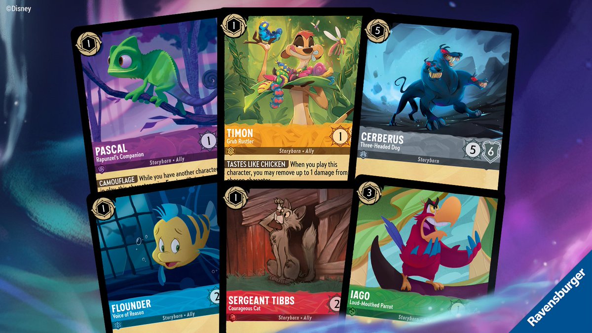 Which animal companion would you choose to join you on your adventure through Lorcana?

#Disney #DisneyLorcana #TheFirstChapter #TCG #TradingCardGame #TradingCards #TCGCollector #TCGCommunity #TabletopGame