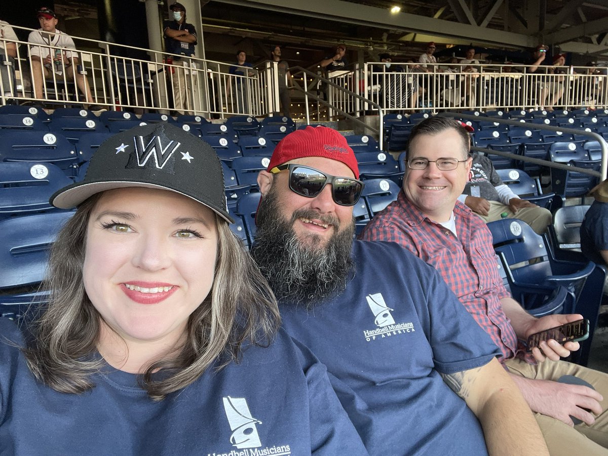 MrsMacHenry's tweet photo. More pictures from a fantastic day ringing bells at @Nationals park! https://t.co/GDUE9wu2yy