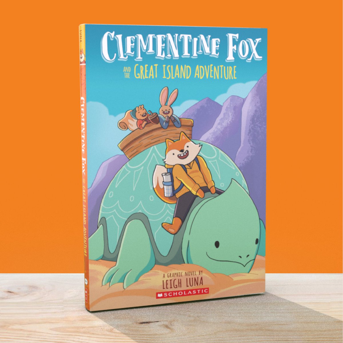 GraphixBooks's tweet photo. 🎉 Happy #BookBirthday to Clementine Fox and the Great Island Adventure, @ourobora’s debut graphic novel about a group of adventurous animals who learn the true value of friendship and family. https://t.co/u87wzWWKIv https://t.co/4ngWfkjZFH