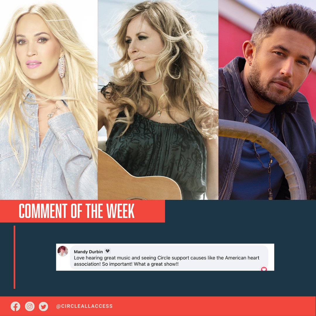 CircleAllAccess's tweet image. One of the best parts about our job is getting to pair good music with hard working foundations like the @American_Heart to raise awareness! ❤️ #CommentOfTheWeek⁠