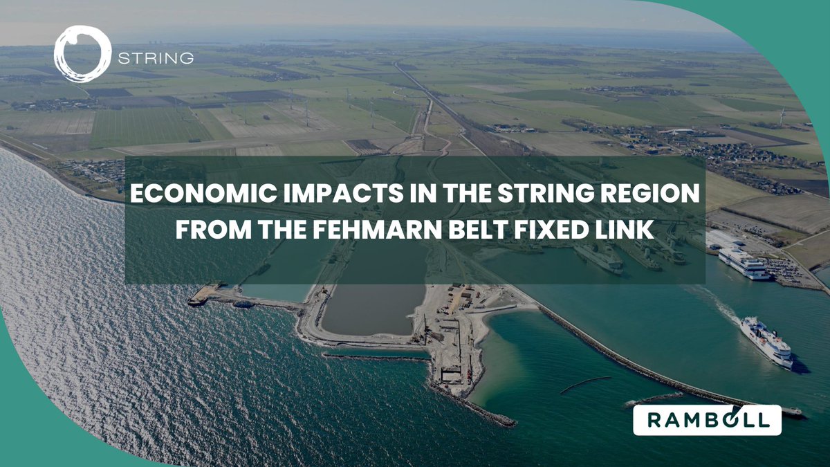 STRINGorg's tweet image. The tunnel is coming, and the time to act is now! Check out our three new reports on furthering German-Scandinavian integration in the emerging #FehmarnBelt #crossborderregion. Click the link to learn what the reports recommend and how we should proceed.
stringmegaregion.org/reports/