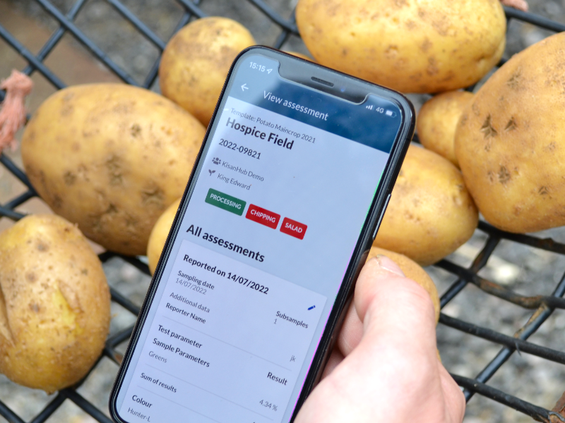 KisanHub's tweet photo. 🌱🥕 Want to maximize your crop's market potential? Introducing KisanHub’s Quality module 🌾📲 This intuitive online platform brings your lab results, tests, and observations together in one place. 
Book a free trial: https://t.co/4GhSeq5bf2 https://t.co/X9515DeLbA
