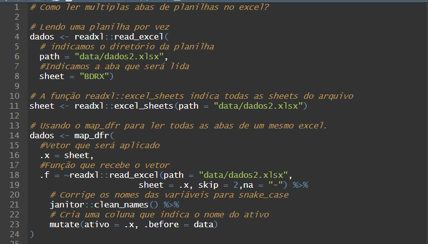 baruqrodrigues's tweet photo. Fala, galera. Já tiveram que ler com informações dispostas em múltiplas abas? Vou te mostrar como ler *TODAS* as abas de uma planilha do excel com 5 linhas de código. https://t.co/FwKQ2g04PT