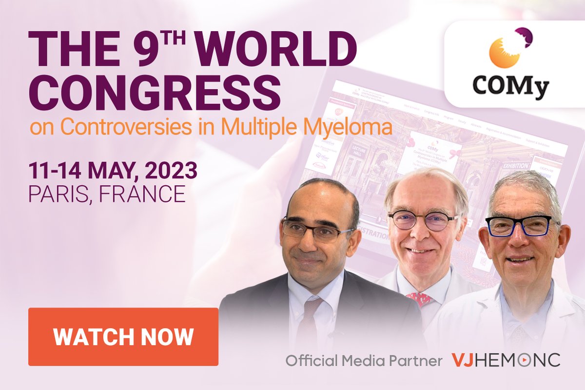 VJHemOnc's tweet photo. We had a lovely time in Paris speaking with experts at #COMy23 - thank you to all those who interviewed with us and to the organizers of this year's meeting for having us onsite!
To watch our interviews, visit:
๐ฅ https://t.co/qvCNqhqSJr
#MMsm #HemOnc @Mohty_EBMT https://t.co/FXZ7vpJRVA