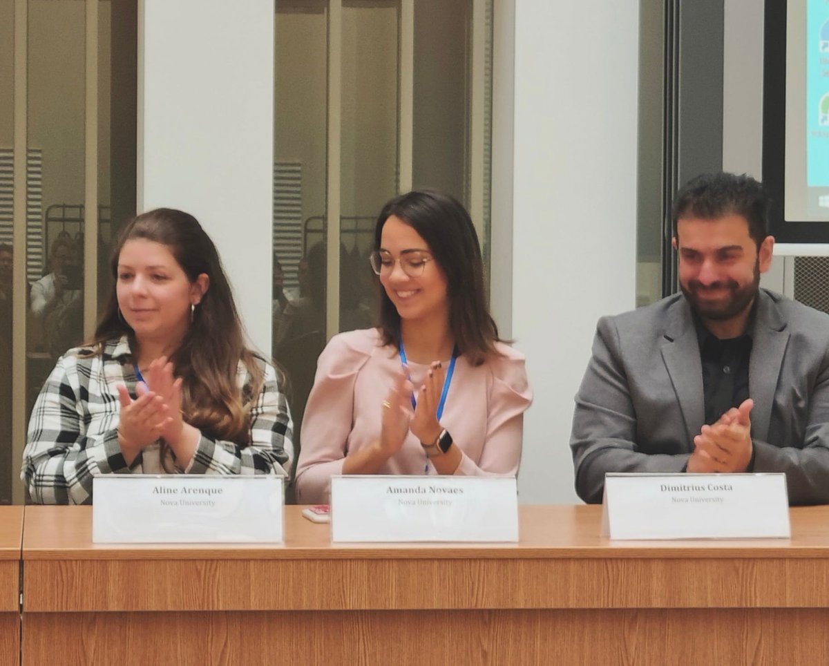 nova_ipsi's tweet photo. From peer discussions, to tons of case law analysis, all the way to #WIPS conference. Our @novaes__amanda #AlineArenque #DimitriusCosta presented today their ongoing study on #EUDesignLaw and #HostileDesign. https://t.co/Bl2oznhGPO