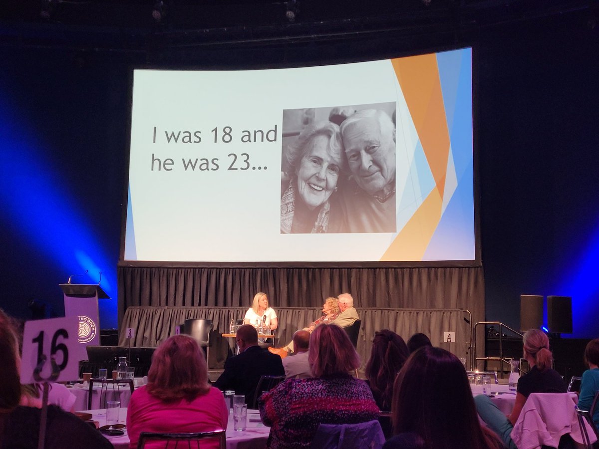 Edel_C's tweet photo. Real life insights and so incredibly moving. Thank you, Rachel &amp; George for sharing your story 😍 
Their message to the room 'carry on' #💜NFEP2023 @deirdrelanglang @ahernemer @ProfOrtuno @NurMidONMSD @NmpdDskw @NurMidONMSD @HoHRCHO7 @ICPOPIreland @MISAEducation https://t.co/POBmv1IVKn