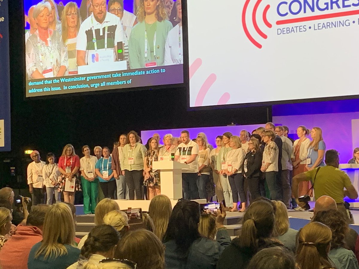Our fabulous <a href="/RCN_NI/">RCN Northern Ireland</a> members speaking up for their colleagues