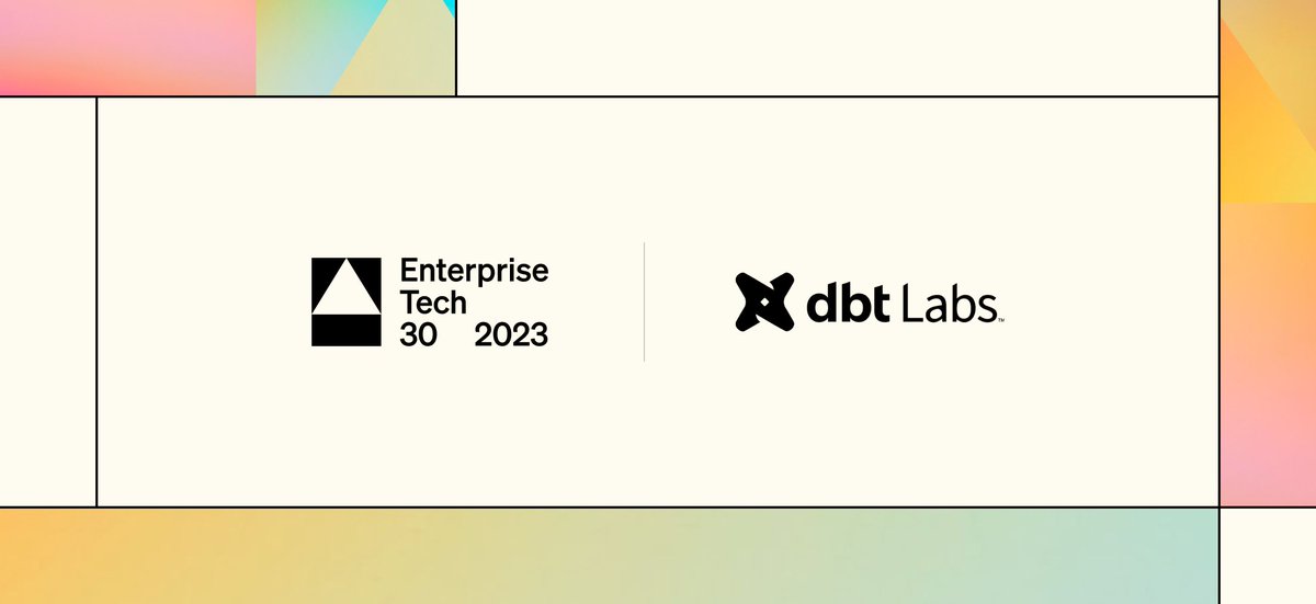 We are proud to be recognized for the 3rd year as part of the #ET30 🎉 An award that recognizes companies with 'the most potential to meaningfully shift how enterprises operate for the better”