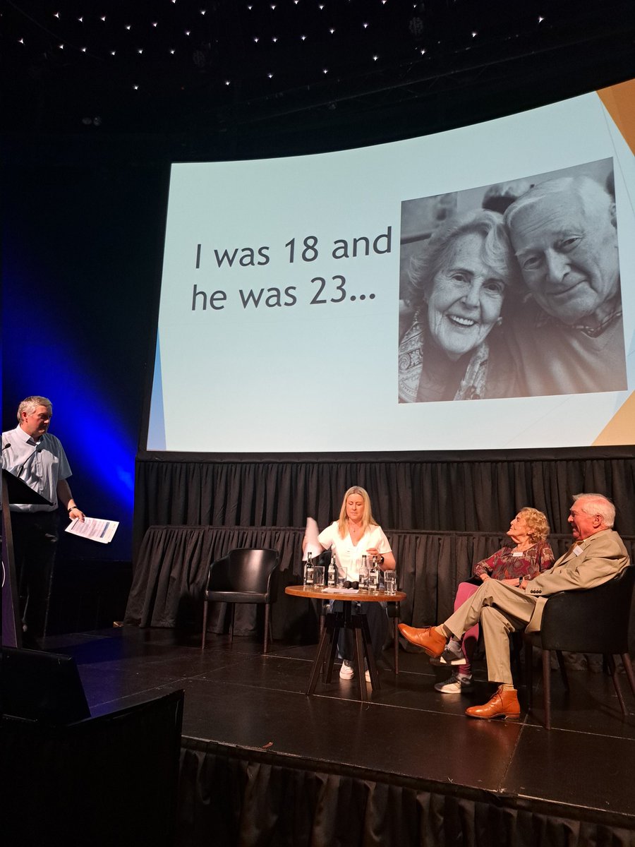 #💜NFEP2023 George and Rachel share their story of a journey of love, compassion and care. They remind us in terms of Older Person's Care to Not Judge A Book By Its' Cover and, crucially to share the Good News of the work we do in Reversing Frailty every day. Thank you both 🙏💜