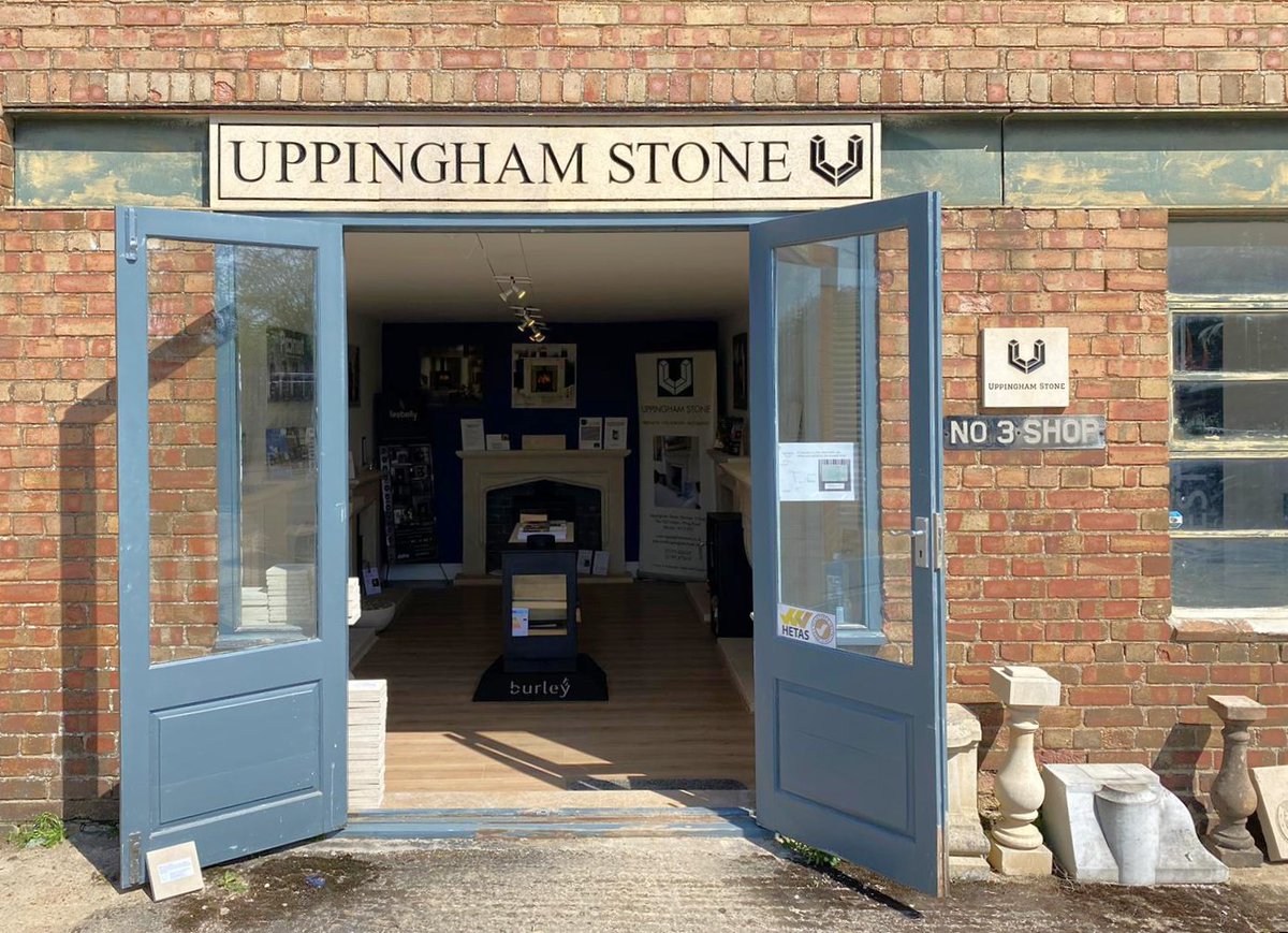 We have expanded our showroom! Come and see a wider range of stoves, new oak and non-combustible mantel beams and different hearth stone options. 

#uppinghamstone #stonemason #rutland #HETASinstaller #stonefireplace