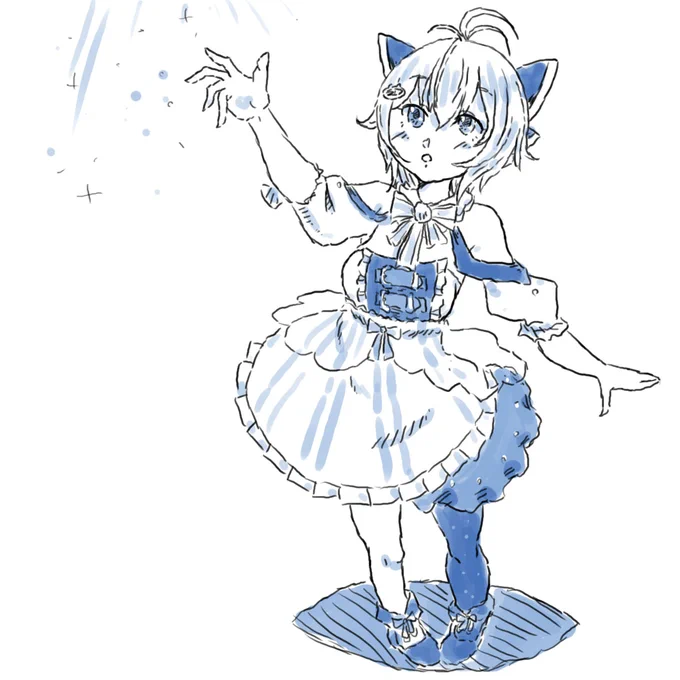 #SiroArt  きらきらにふれたよ