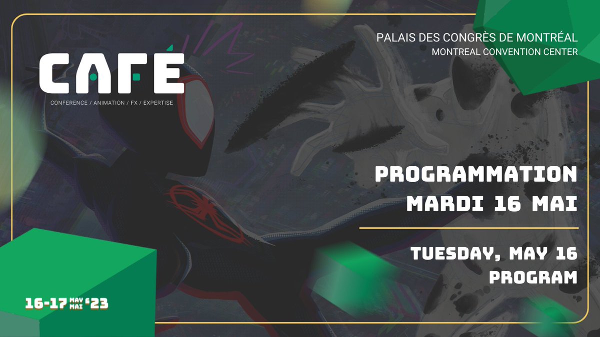 CAFÉ - Conference, Animation, FX, Expertise tweet media