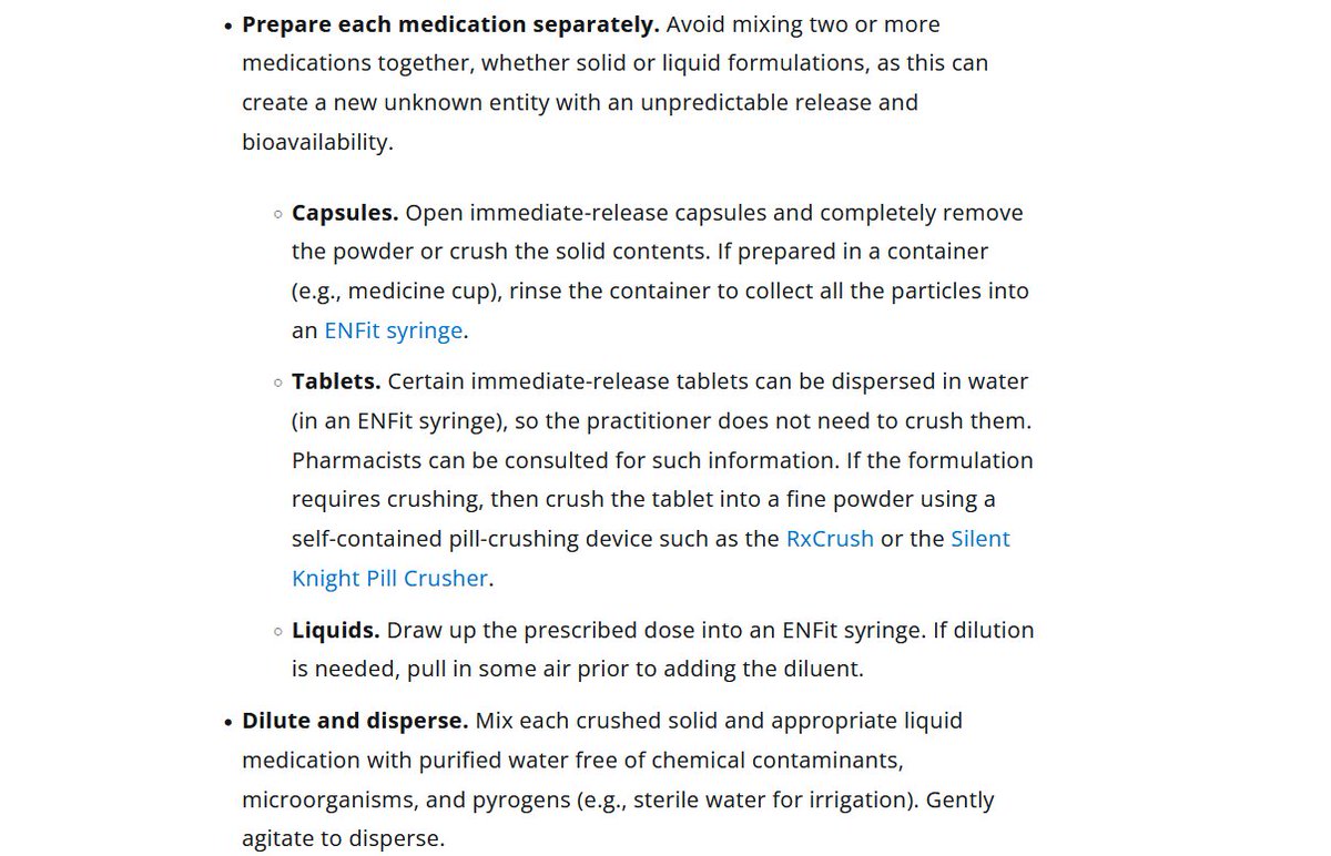 sefh_'s tweet photo. 🛡💊💉Cómo prevenir errores de medicación en la preparación y administración de medicamentos a través de sondas de alimentación enteral

Recomendaciones ISMP de prácticas seguras https://t.co/QHyoE75dAV https://t.co/HDuOSuNiUC