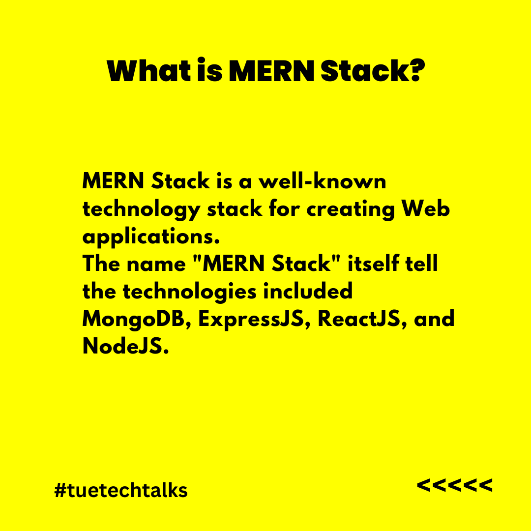 whitelotuscorp's tweet image. Hello all,

Here we came again with new technologies information.
In this post, you will see What is MERN Stack and How does MERN Stack works? 

#mernstackdevelopment #mernstackdeveloper #mernstack #MongoDB #ExpressJs #NodeJs #reactjs