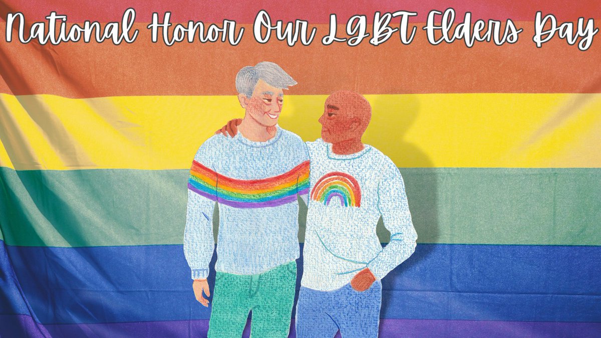 QueerKeysInc's tweet photo. Today is National Honor our LGBT Elders Day. To quote @lgbtagingcntr it is "a time to pay
tribute to those who have paved the way for the LGBT community to obtain and continue to seek important legislation and rights." From us younger folks, we truly thank you. https://t.co/Lu3esmLjnJ