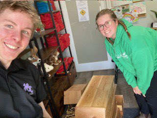 TrinityEarthHT's tweet photo. @HTCSSPVNC Thank you for constructing the bat houses.  They were dropped off @SoperCreek last week.  #pvnc https://t.co/lzJzZlbwSN
