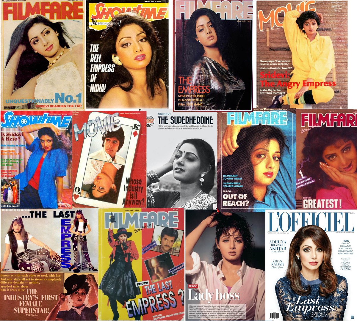 Sridevi was the best and always will be!! her combination of acting and dancing talent is unmatchable by any other actress yet! She is the only one who could do all types of roles and a dancer as well. She was known to be a thorough professional.