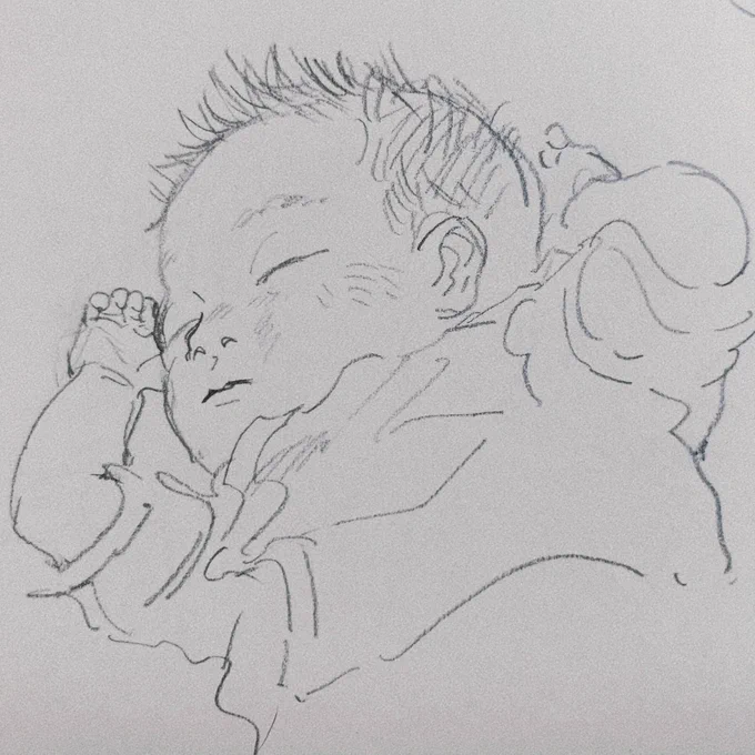 👶ドローイング(姪っ子)