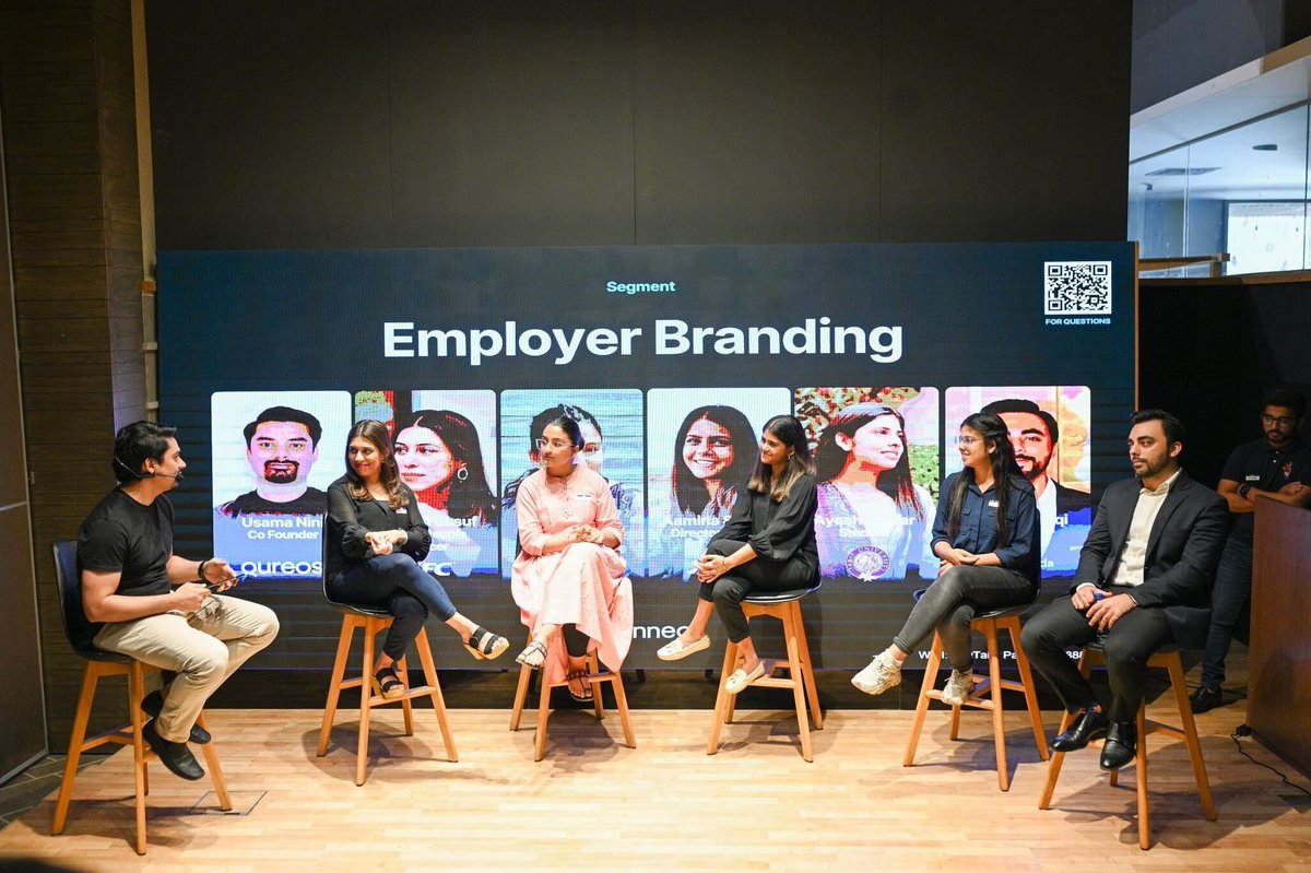 Our Director of People, Aamina Siddiqi, discussed the importance of employer branding, evolution of recruitment processes, and the future of work at the QConnect event hosted by <a href="/beQureos/">Qureos</a>. 
Let's shape a successful &amp; inclusive workforce together!✨
#Bazaar #QConnect #FutureOfWork