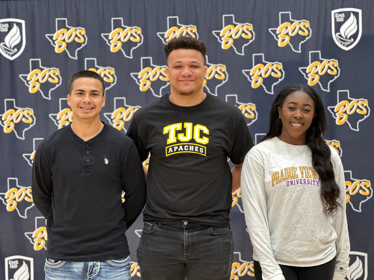 emsisdathletics's tweet photo. First stop for Spring Signing Day @boswellhs 
Congratulations to all! #EMSproud https://t.co/TpII7bBQAX